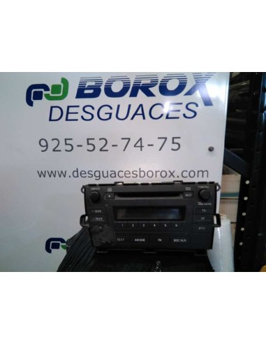 Recambio de sistema audio / radio cd para toyota prius (zvw30) referencia OEM IAM 8612047331  