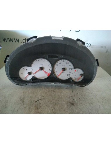 Recambio de cuadro instrumentos para peugeot 206 berlina kfw referencia OEM IAM 9656696380  