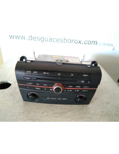 Recambio de sistema audio / radio cd para mazda 3 berlina (bk) y6 referencia OEM IAM 14795208  