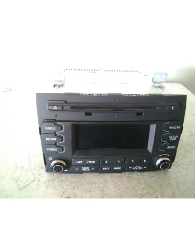 Recambio de sistema audio / radio cd para kia sportage g4fd referencia OEM IAM AM110LWEE  