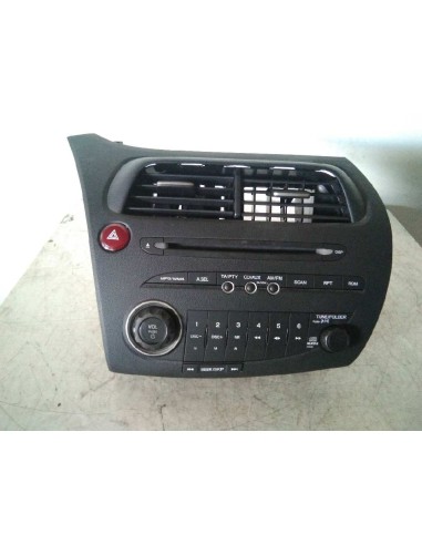 Recambio de sistema audio / radio cd para honda civic berlina 5 (fk) n22a2 referencia OEM IAM 39100SMGG016M1  