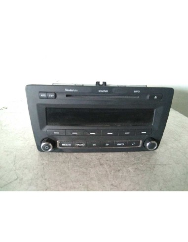 Recambio de sistema audio / radio cd para skoda octavia berlina (1z3) cay referencia OEM IAM 1Z0035161F  