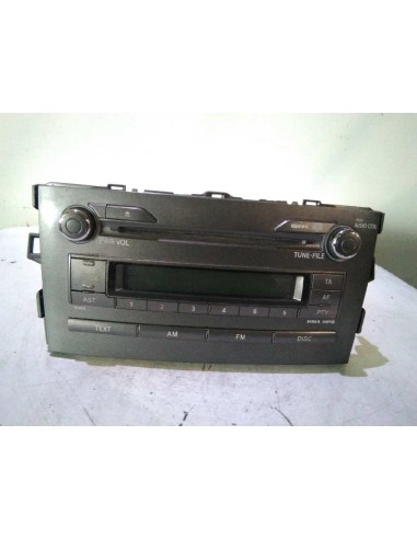 Recambio de sistema audio / radio cd para toyota auris 1ad referencia OEM IAM 8612002520  