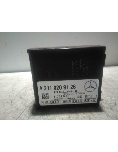 Recambio de modulo electronico para mercedes clase c (w203) familiar 646963 referencia OEM IAM A2118209126  