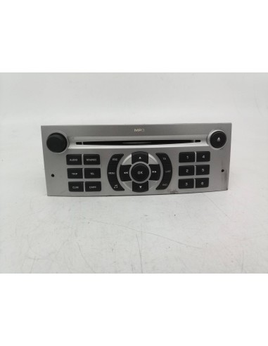 Recambio de sistema audio / radio cd para peugeot 407 rhr referencia OEM IAM 9660647677  