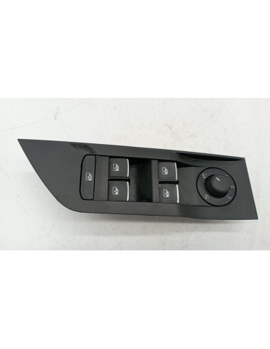 Recambio de mando elevalunas delantero izquierdo para skoda superb (3v3) crl referencia OEM IAM 5G0959857E  