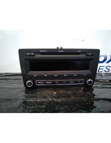 Recambio de sistema audio / radio cd para skoda octavia berlina (1z3) chg referencia OEM IAM 1Z0035161F  