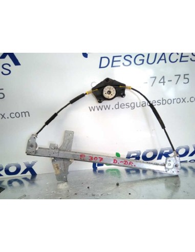 Recambio de elevalunas trasero izquierdo para peugeot 307 break / sw (s1)(04.2002) referencia OEM IAM 9634456880  