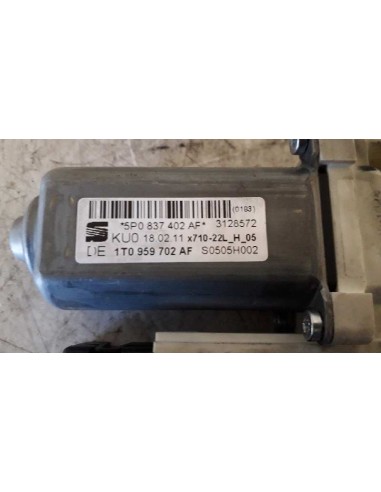 Recambio de motor elevalunas delantero derecho para seat altea xl (5p5) referencia OEM IAM 5P0837402AF  