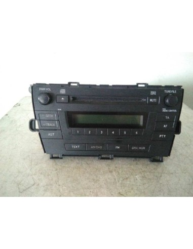 Recambio de sistema audio / radio cd para toyota prius (zvw30) referencia OEM IAM 8612047331  