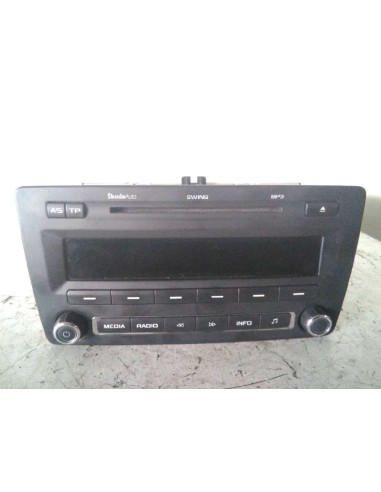 Recambio de sistema audio / radio cd para skoda octavia berlina (1z3) cay referencia OEM IAM 1Z0035161F  