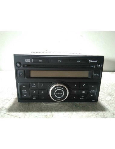 Recambio de sistema audio / radio cd para nissan qashqai (j10) m9r euro4 referencia OEM IAM 28185JD00A  