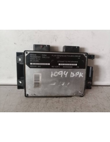 Recambio de centralita motor uce para peugeot 206 wjy referencia OEM IAM 9641390180  