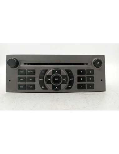 Recambio de sistema audio / radio cd para peugeot 407 rhr referencia OEM IAM 9659142777  