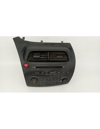 Recambio de sistema audio / radio cd para honda civic 5 puertas (fk) n22a2 referencia OEM IAM 39100SMGG113M1  