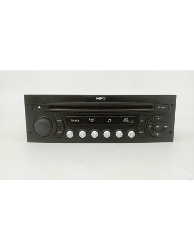 Recambio de sistema audio / radio cd para peugeot 207 kfv referencia OEM IAM 96660454XT01  