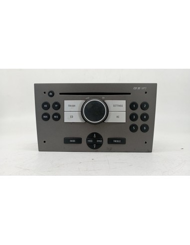 Recambio de sistema audio / radio cd para opel corsa c z12xep referencia OEM IAM 7643104310  