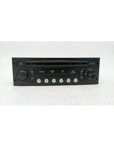 Recambio de sistema audio / radio cd para citroen c4 berlina referencia OEM IAM 9666967777  