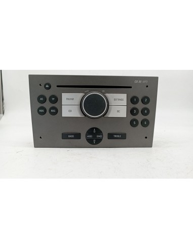 Recambio de sistema audio / radio cd para opel vectra c berlina z19dt referencia OEM IAM 13233929  