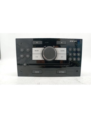 Recambio de sistema audio / radio cd para opel astra h berlina a17dtr referencia OEM IAM 13289935  