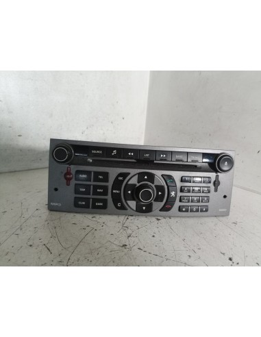 Recambio de sistema audio / radio cd para peugeot 407 rhr referencia OEM IAM 96601833YW  